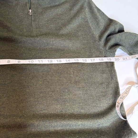 J. Crew Machine-washable merino wool-blend half-zip sweater - Picture 7 of 8